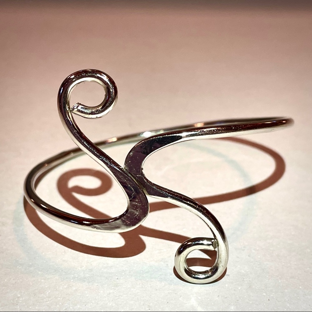 Silver Bangle Bracelet
